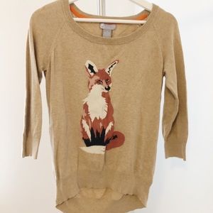 JCPenny Fox sweater